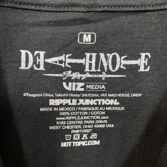 Death Note Misa Amane Gothic Style Anime T-Shirt Medium - Picture 4 of 4